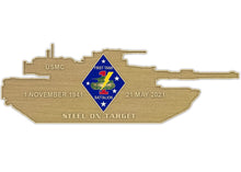 Load image into Gallery viewer, 1st Tank Battalion - Steel On Target - Challenge Coin