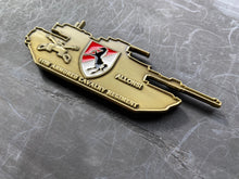 Load image into Gallery viewer, ARMY - 11th Armored Cavalry Regiment - 11th ACR ALLONS! - Challenge Coin