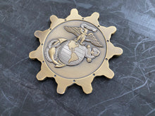 Load image into Gallery viewer, 1st Tank Battalion - Farewell Gift to 1st Marine Division - Challenge Coin
