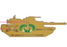 Load image into Gallery viewer, ARMY - 3d Armored Cavalry Regiment - 3ACR Blood and Steel - Challenge Coin