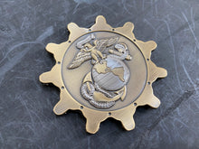 Load image into Gallery viewer, 1st Tank Battalion - Farewell Gift to 1st Marine Division - Challenge Coin