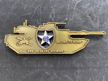 Load image into Gallery viewer, ARMY - 2nd Infantry Division - Second to None - Challenge Coin
