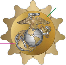 Load image into Gallery viewer, 1st Tank Battalion - Farewell Gift to 1st Marine Division - Challenge Coin