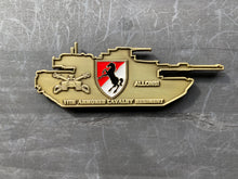 Load image into Gallery viewer, ARMY - 11th Armored Cavalry Regiment - 11th ACR ALLONS! - Challenge Coin