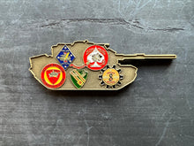 Load image into Gallery viewer, USMC - M60A1 ERA - Challenge Coin