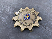 Load image into Gallery viewer, 1st Tank Battalion - Farewell Gift to 1st Marine Division - Challenge Coin