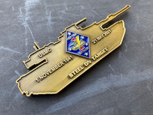 Load image into Gallery viewer, 1st Tank Battalion - Steel On Target - Challenge Coin