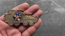 Load and play video in Gallery viewer, 3rd Light Armored Reconnaissance Battalion - 3rd LAR Wolf Pack - Challenge Coin
