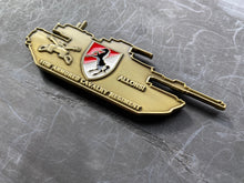 Load image into Gallery viewer, ARMY - 11th Armored Cavalry Regiment - 11th ACR ALLONS! - Challenge Coin
