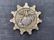 Load image into Gallery viewer, 1st Tank Battalion - Farewell Gift to 1st Marine Division - Challenge Coin
