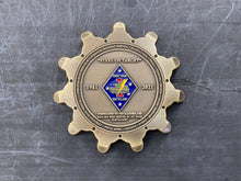 Load image into Gallery viewer, 1st Tank Battalion - Farewell Gift to 1st Marine Division - Challenge Coin
