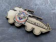 Load image into Gallery viewer, 1st Light Armored Reconnaissance Battalion - 1st LAR Highlanders - Challenge Coin
