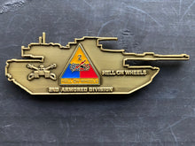 Load image into Gallery viewer, ARMY - 2nd Armored Division - Hell on Wheels - Challenge Coin
