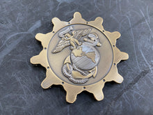 Load image into Gallery viewer, 1st Tank Battalion - Farewell Gift to 1st Marine Division - Challenge Coin
