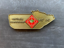 Load image into Gallery viewer, 4th Assault Amphibian Battalion - Gladius Ex Mari - 4th AABn - YAT YAS Challenge Coin
