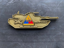 Load image into Gallery viewer, ARMY - 2nd Armored Division - Hell on Wheels - Challenge Coin
