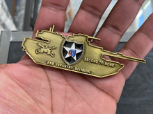 Load image into Gallery viewer, ARMY - 2nd Infantry Division - Second to None - Challenge Coin
