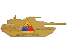 Load image into Gallery viewer, ARMY - 2nd Armored Division - Hell on Wheels - Challenge Coin
