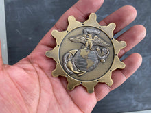 Load image into Gallery viewer, 1st Tank Battalion - Farewell Gift to 1st Marine Division - Challenge Coin
